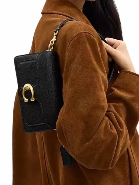 Coach Tabby 20 Ruby Pebbled Leather NWT Silver Hardware Shoulder Crossbody Bag - Picture 13 of 13